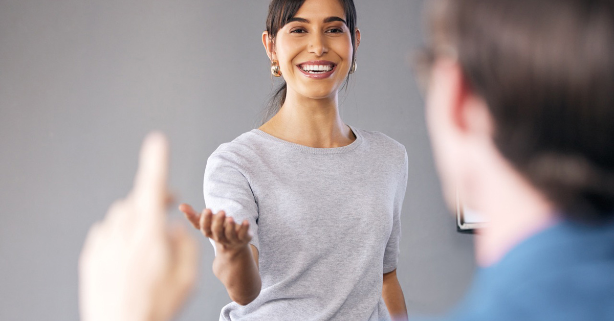 izboljšajte telesno govorico na zaposlitvenem razgovoru 2